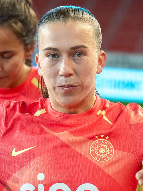 Sam Coffey during Gotham FC vs Portland Thorns FC on 26 Sep 2025