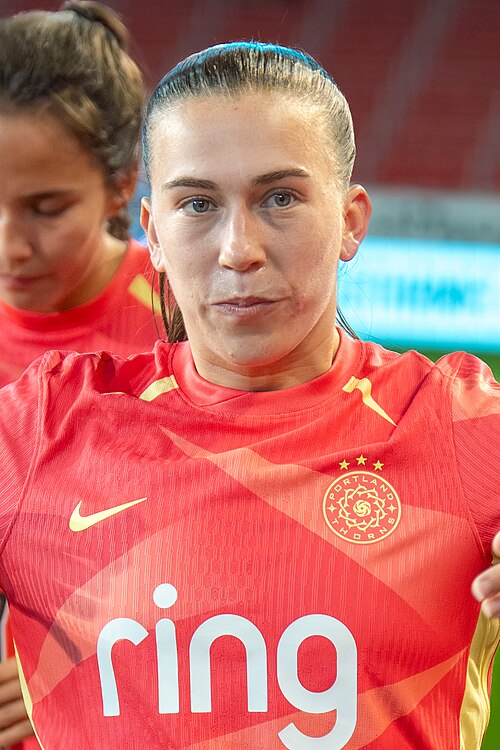 Sam Coffey during Gotham FC vs Portland Thorns FC on 26 Sep 2025