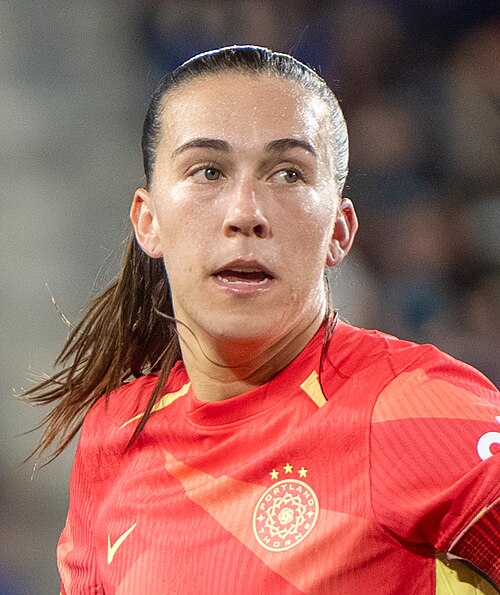 Sam Coffey during Gotham FC vs Portland Thorns FC on 26 Sep 2025