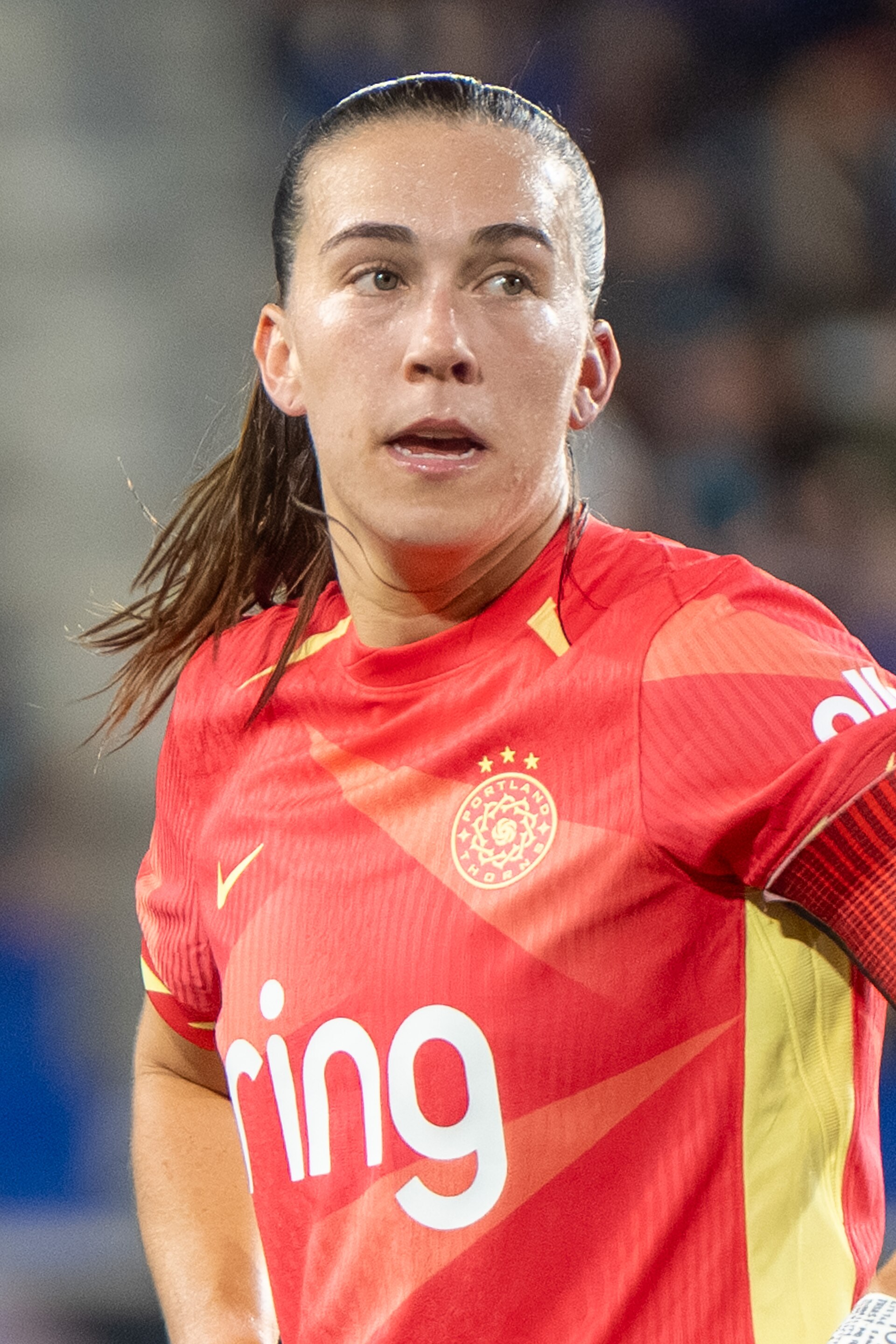 Sam Coffey during Gotham FC vs Portland Thorns FC on 26 Sep 2025