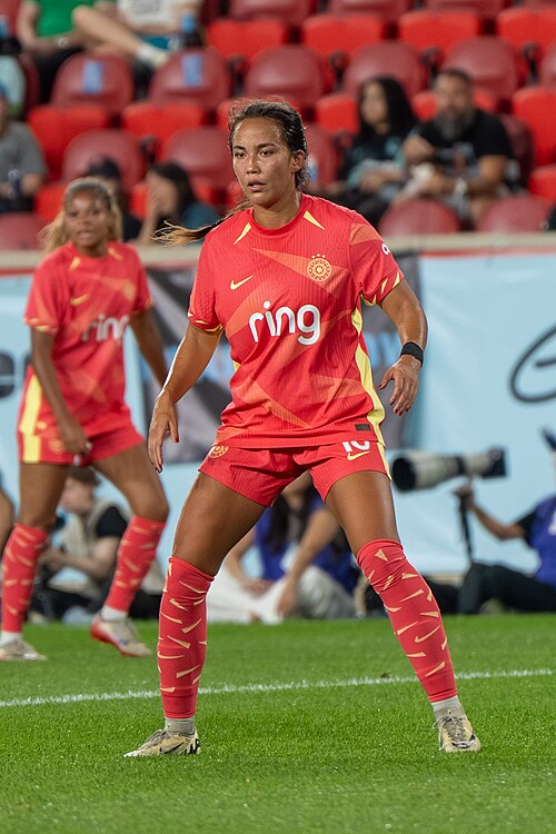 Sam Hiatt during Gotham FC vs Portland Thorns FC on 26 Sep 2025