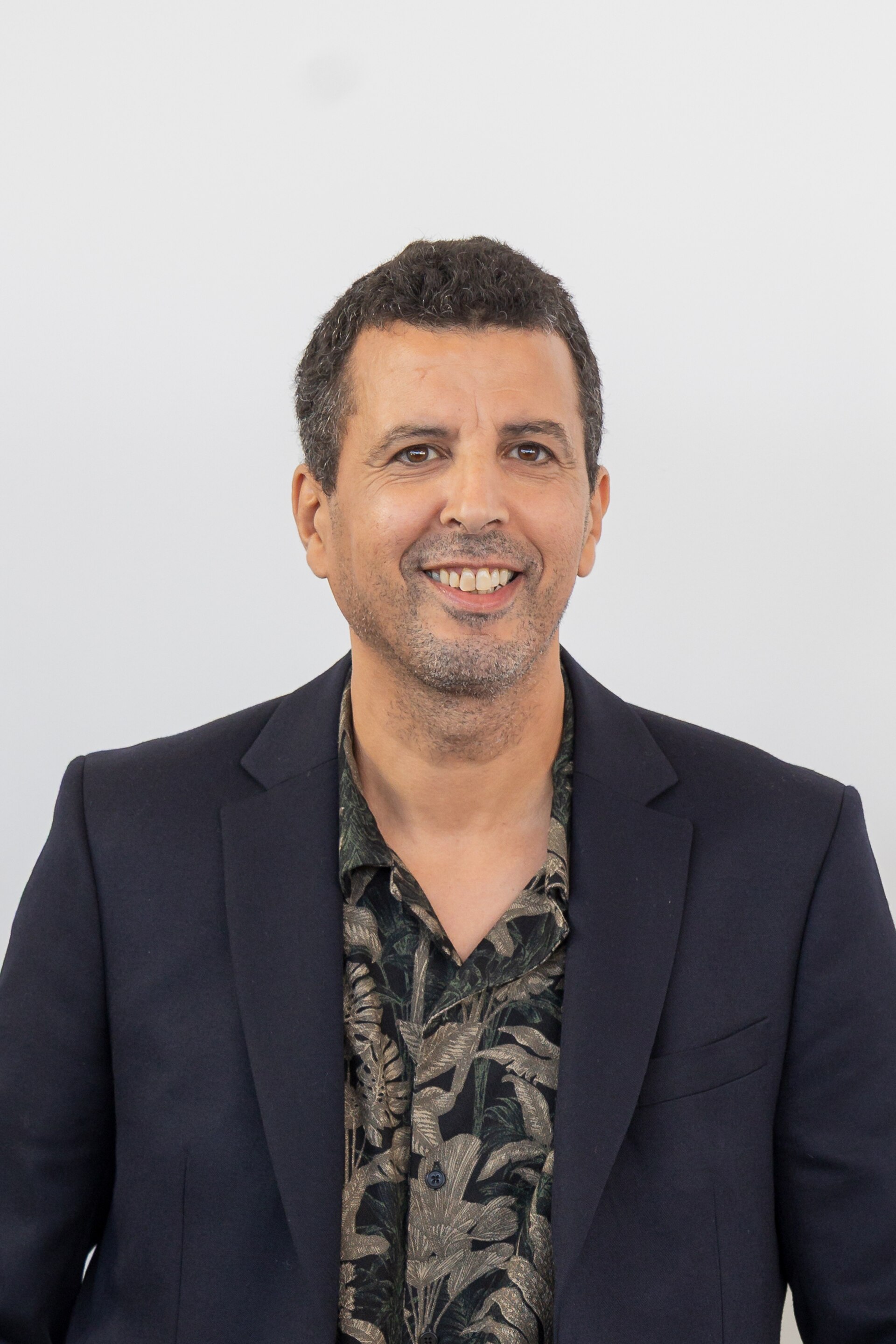 Samir Guesmi, director and actor, at 82nd Venice International Film Festival in Venice, Italy for the film grand ciel.