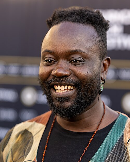 Samson Waithaka on the Green Carpet at the 2025 Zurich Film Festival.
