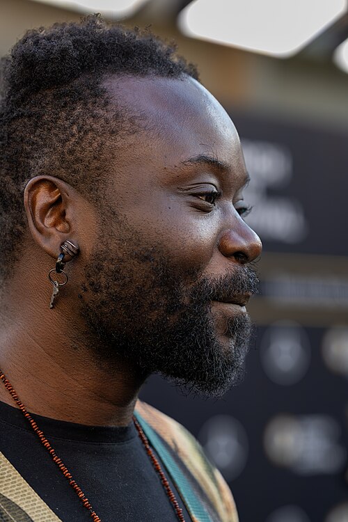 Samson Waithaka on the Green Carpet at the 2025 Zurich Film Festival.
