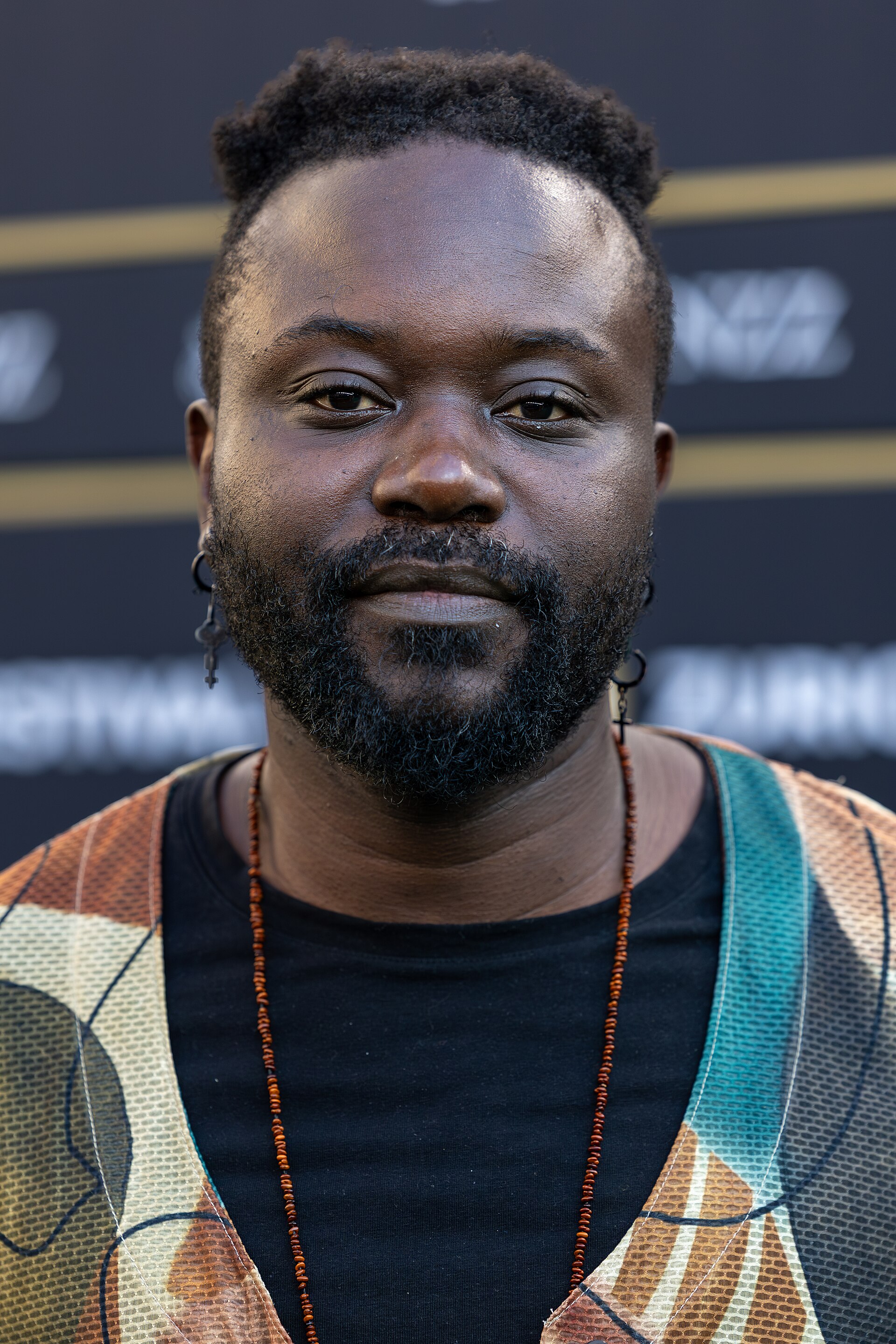 Samson Waithaka on the Green Carpet at the 2025 Zurich Film Festival.