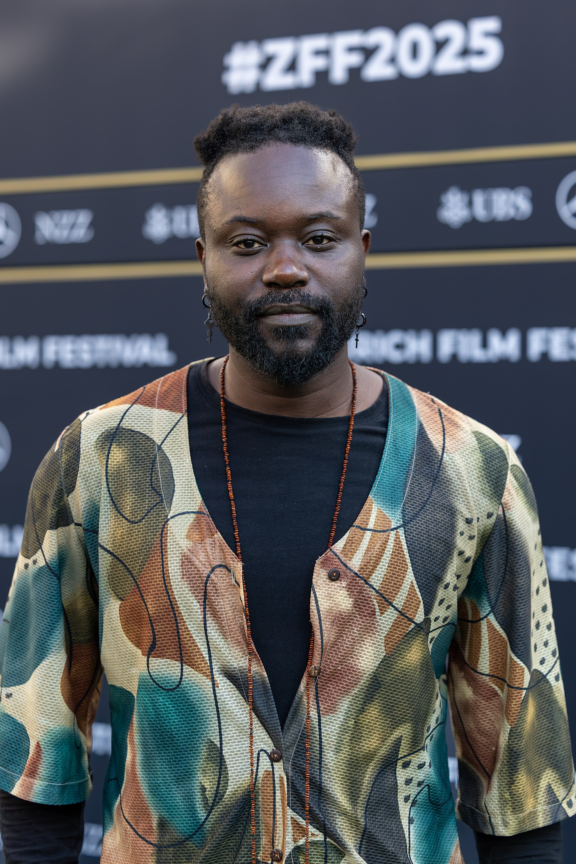 Samson Waithaka on the Green Carpet at the 2025 Zurich Film Festival.