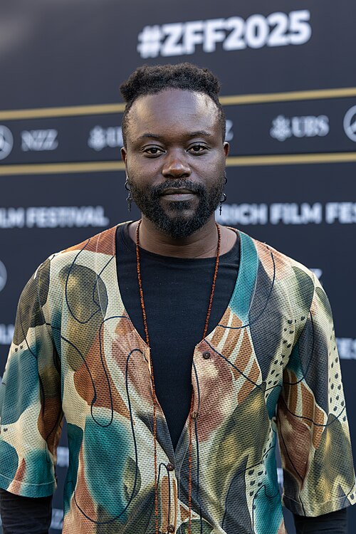Samson Waithaka on the Green Carpet at the 2025 Zurich Film Festival.