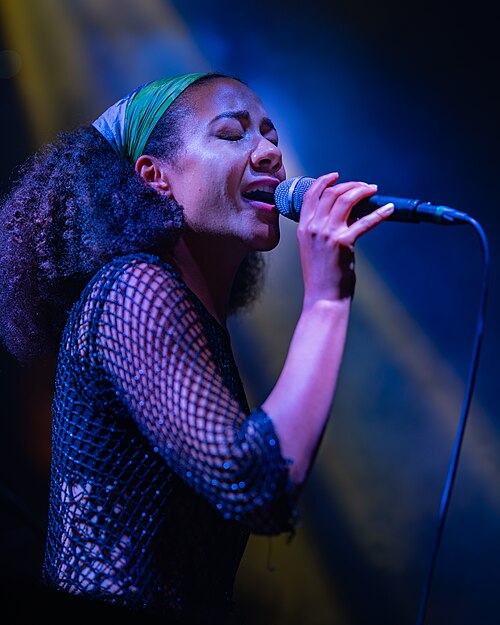 Sanyu performing at Kristiansand Jazzfestival 2025