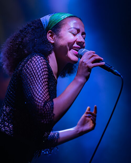 Sanyu performing at Kristiansand Jazzfestival 2025