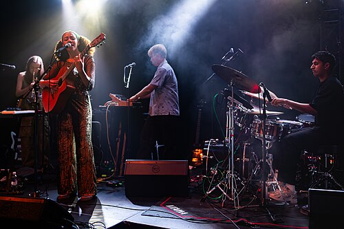 Sanyu performing at Kristiansand Jazzfestival 2025