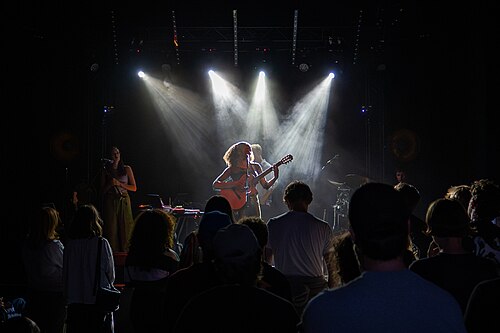 Sanyu performing at Kristiansand Jazzfestival 2025