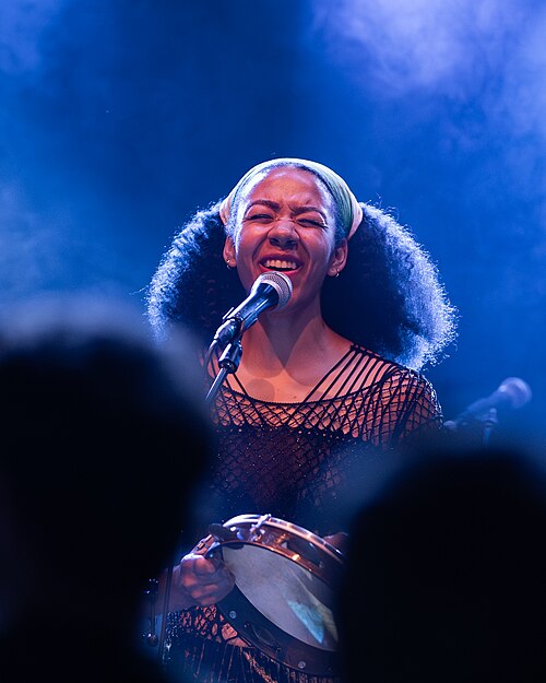 Sanyu performing at Kristiansand Jazzfestival 2025