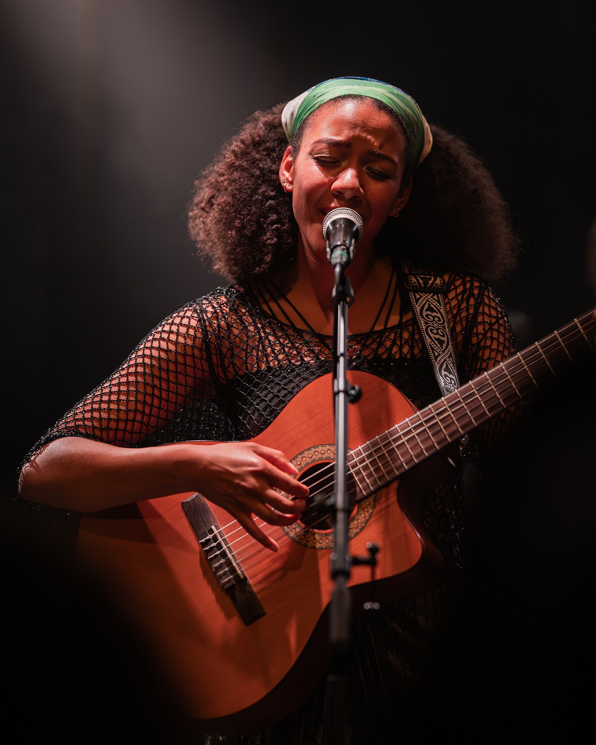 Sanyu performing at Kristiansand Jazzfestival 2025