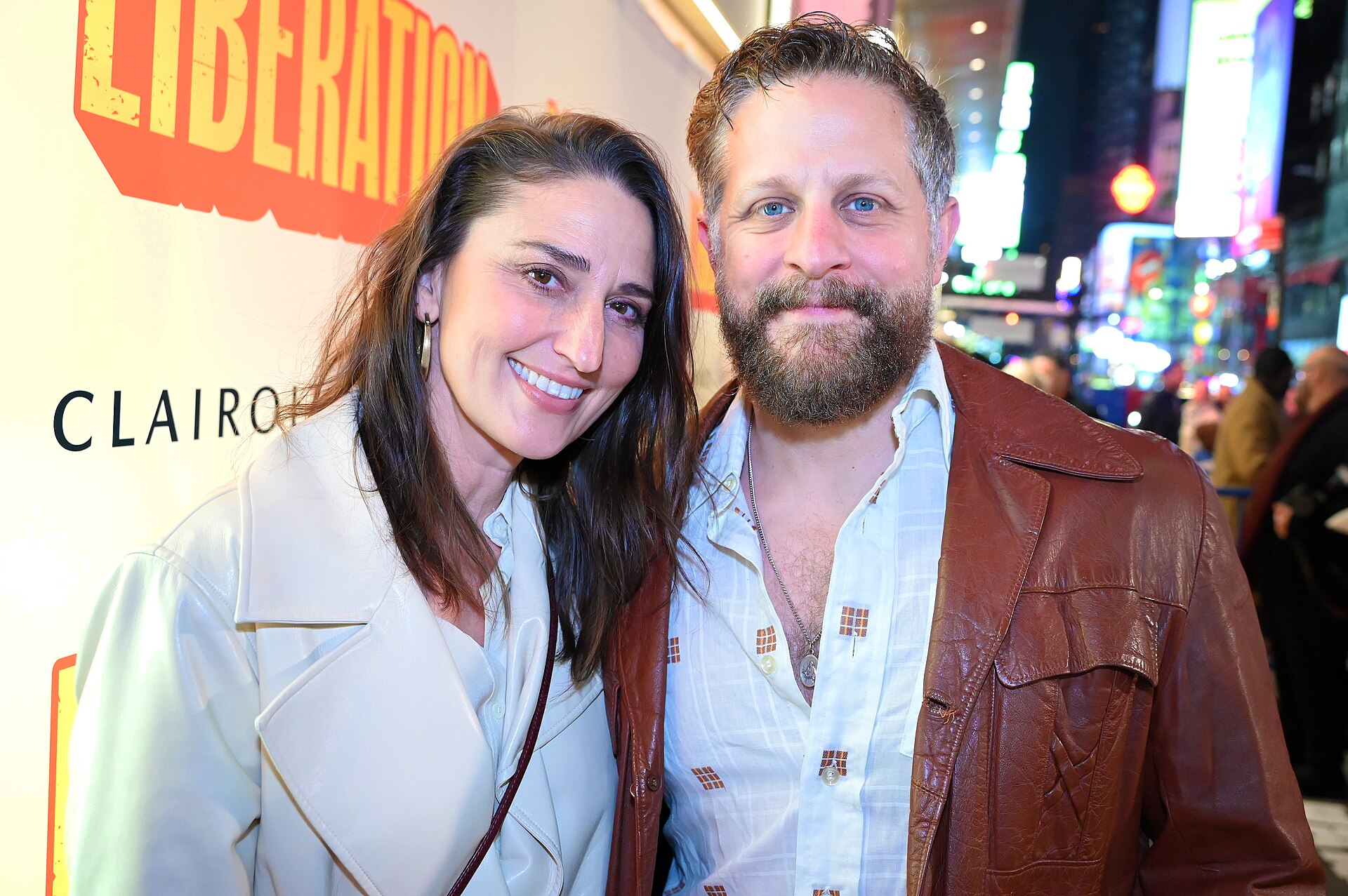 Sara Bareilles & Joe Tippett at the Opening Night of "Liberation" on Broadway, 2025