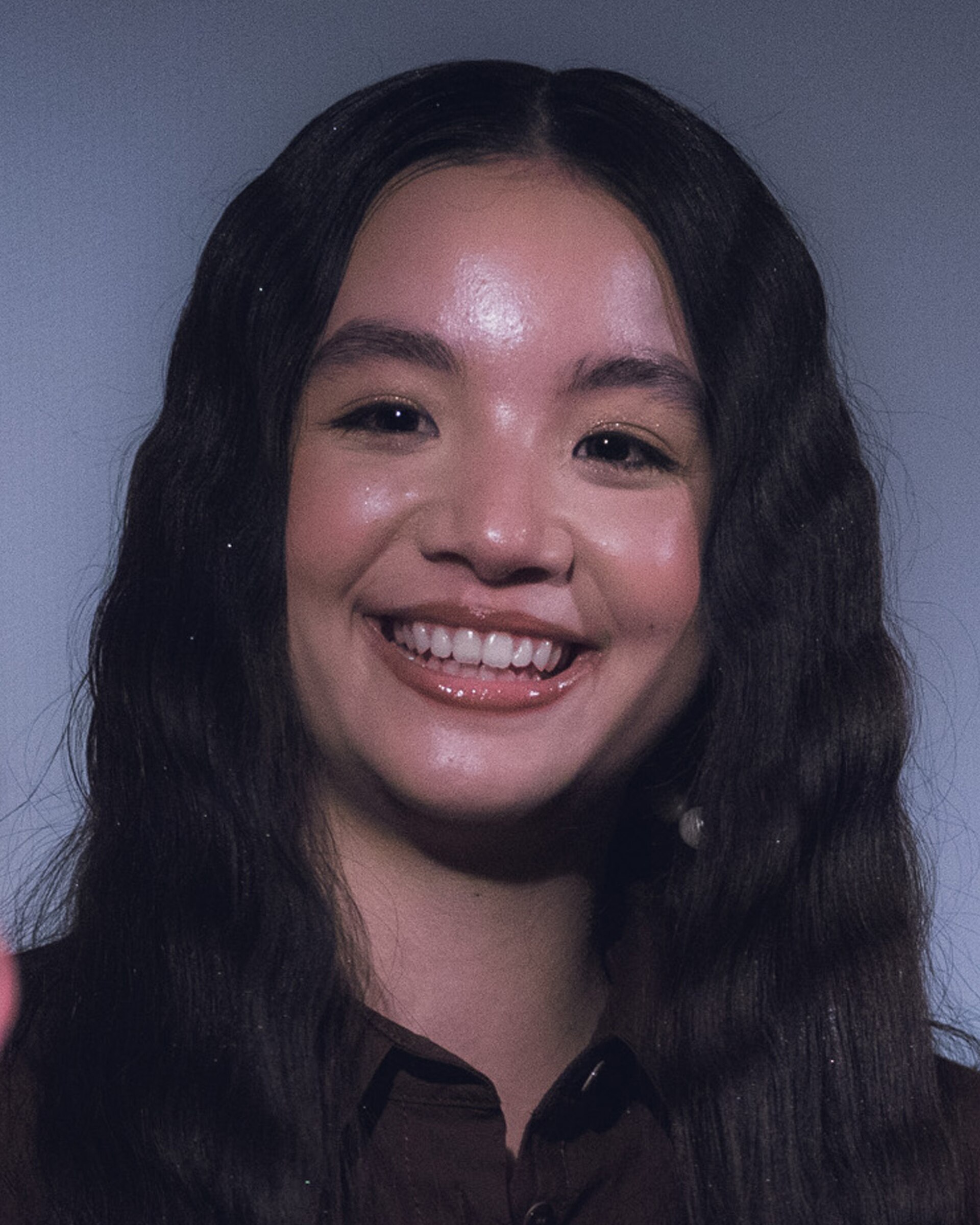 Sarah Bock at an FYC panel for Severance in Santa Monica, California.