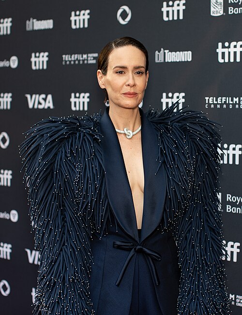 Sarah Paulson, actor in 'Hold Your Breath', at the 2024 Toronto International Film Festival