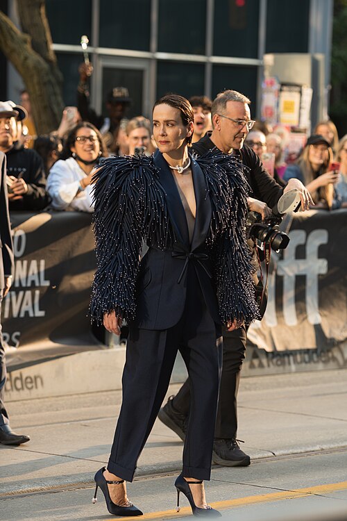Sarah Paulson, actor in 'Hold Your Breath', at the 2024 Toronto International Film Festival