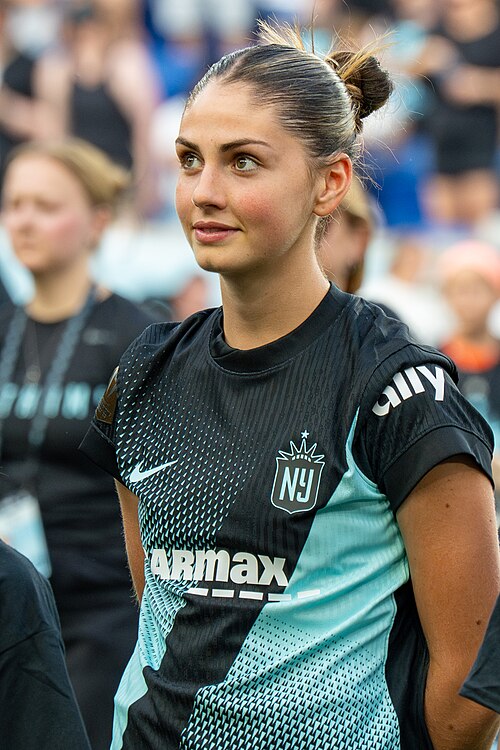 Sarah Schupansky during Gotham FC vs Bay FC on 6.21.25