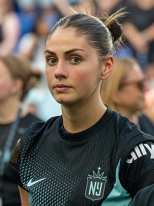 Sarah Schupansky during Gotham FC vs Bay FC on 6.21.25