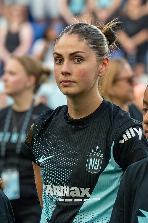 Sarah Schupansky during Gotham FC vs Bay FC on 6.21.25