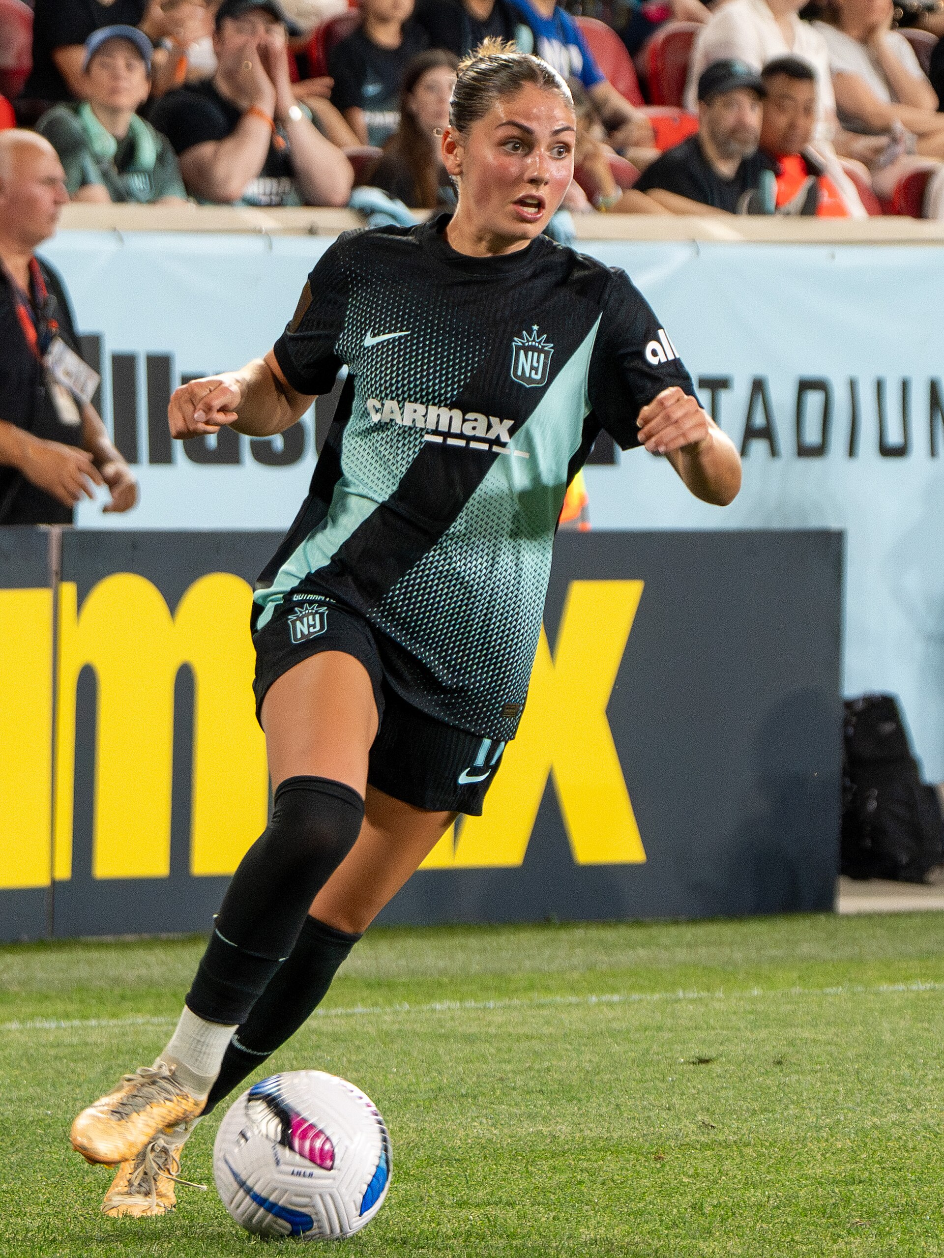 Sarah Schupansky during Gotham FC vs Bay FC on 6.21.25