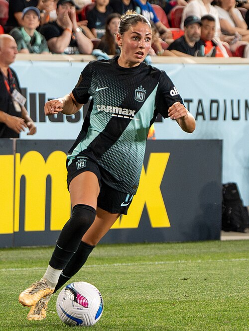 Sarah Schupansky during Gotham FC vs Bay FC on 6.21.25
