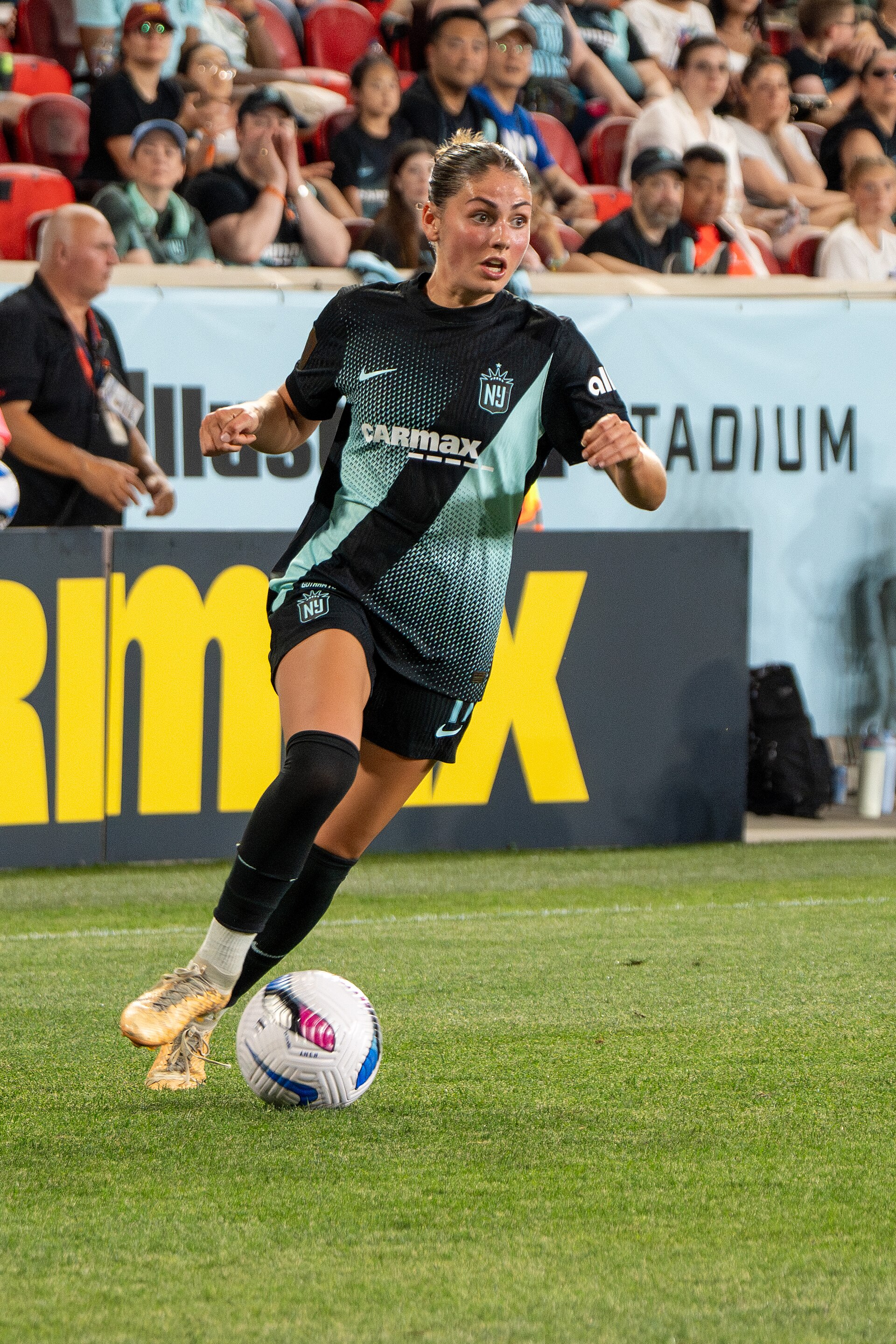 Sarah Schupansky during Gotham FC vs Bay FC on 6.21.25