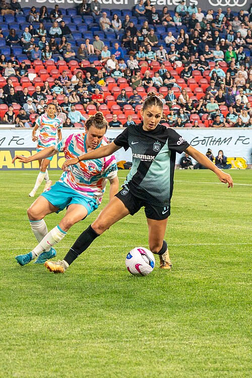 Sarah Schupansky during Gotham FC vs San Diego Wave on 5.16.25