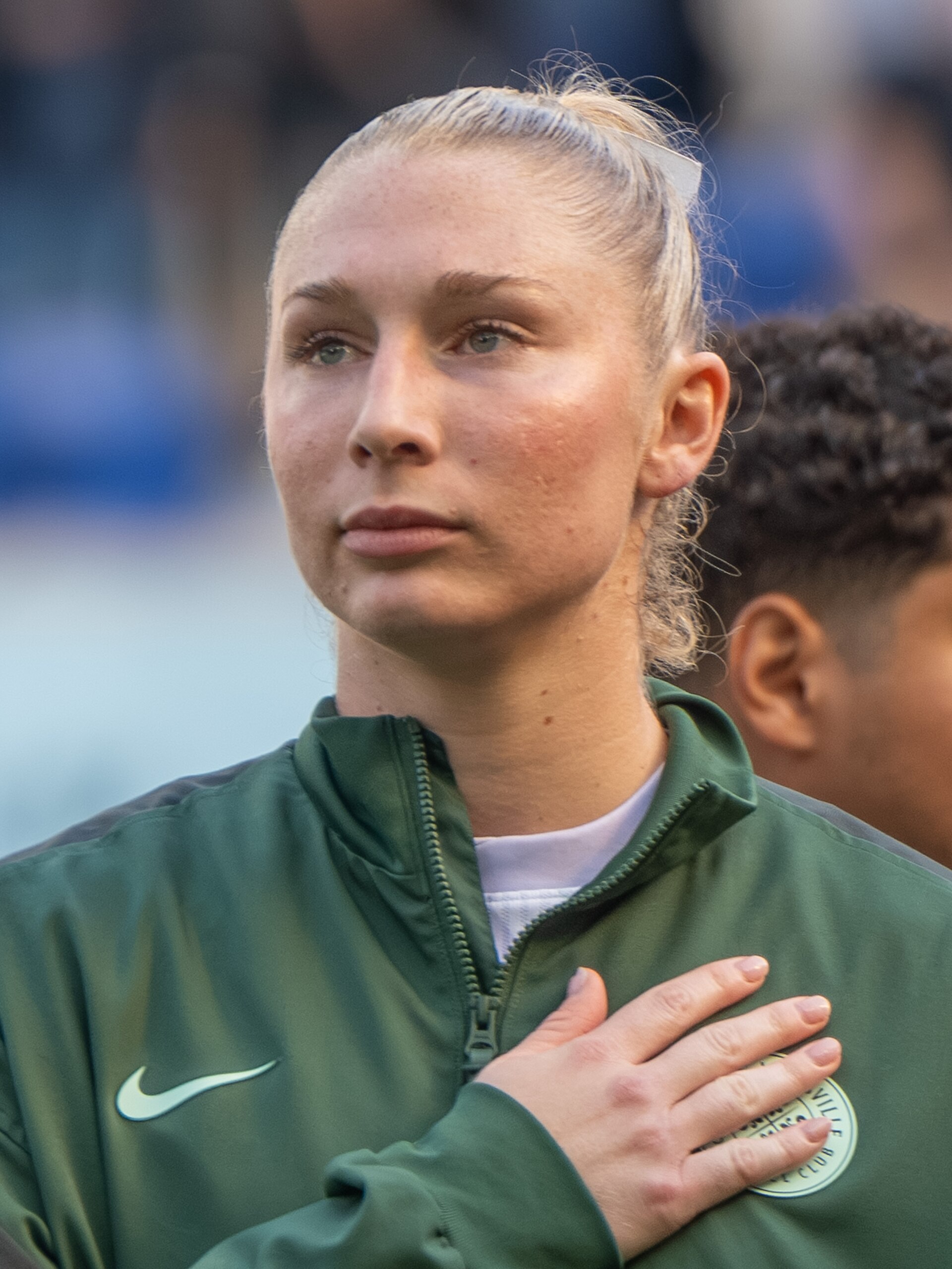 Sarah Weber during Gotham FC vs Racing Louisville on Oct 19, 2025