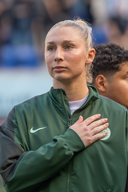 Sarah Weber during Gotham FC vs Racing Louisville on Oct 19, 2025