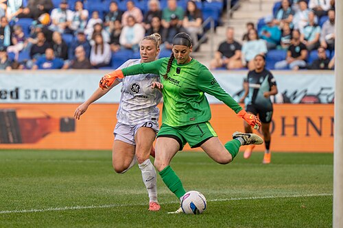 Sarah Weber Shelby Hogan during Gotham FC vs Racing Louisville on Oct 19, 2025