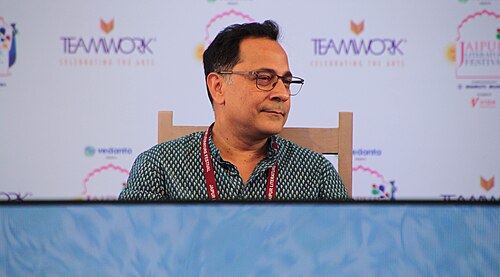 Saurabh Kirpal, lawyer and author, at the 2025 Jaipur Literature Festival in Jaipur, India.