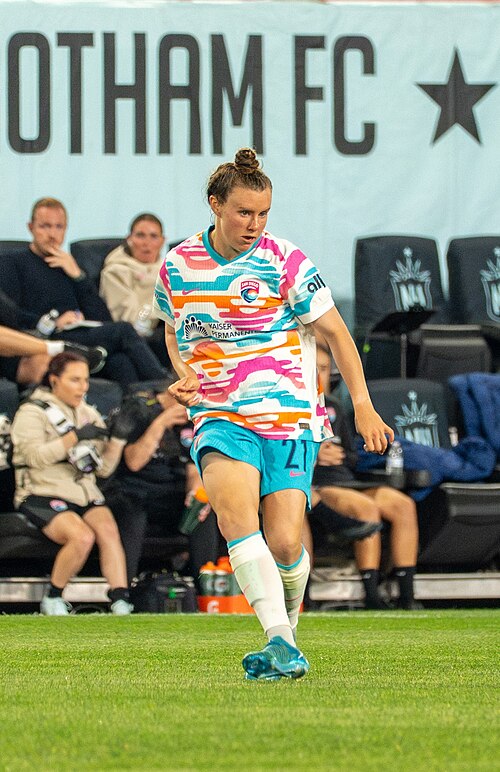 Savannah McCaskill during Gotham FC vs San Diego Wave on 5.16.25