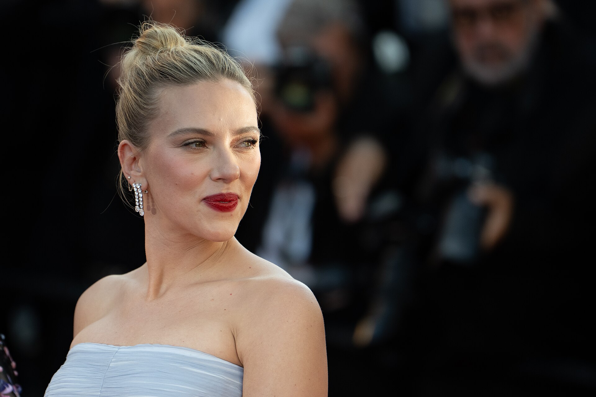 CANNES, FRANCE - 20 MAY 2025: Scarlett Johansson attends the "Vie Privée" (A Private Life) red carpet at the 78th annual Cannes Film Festival