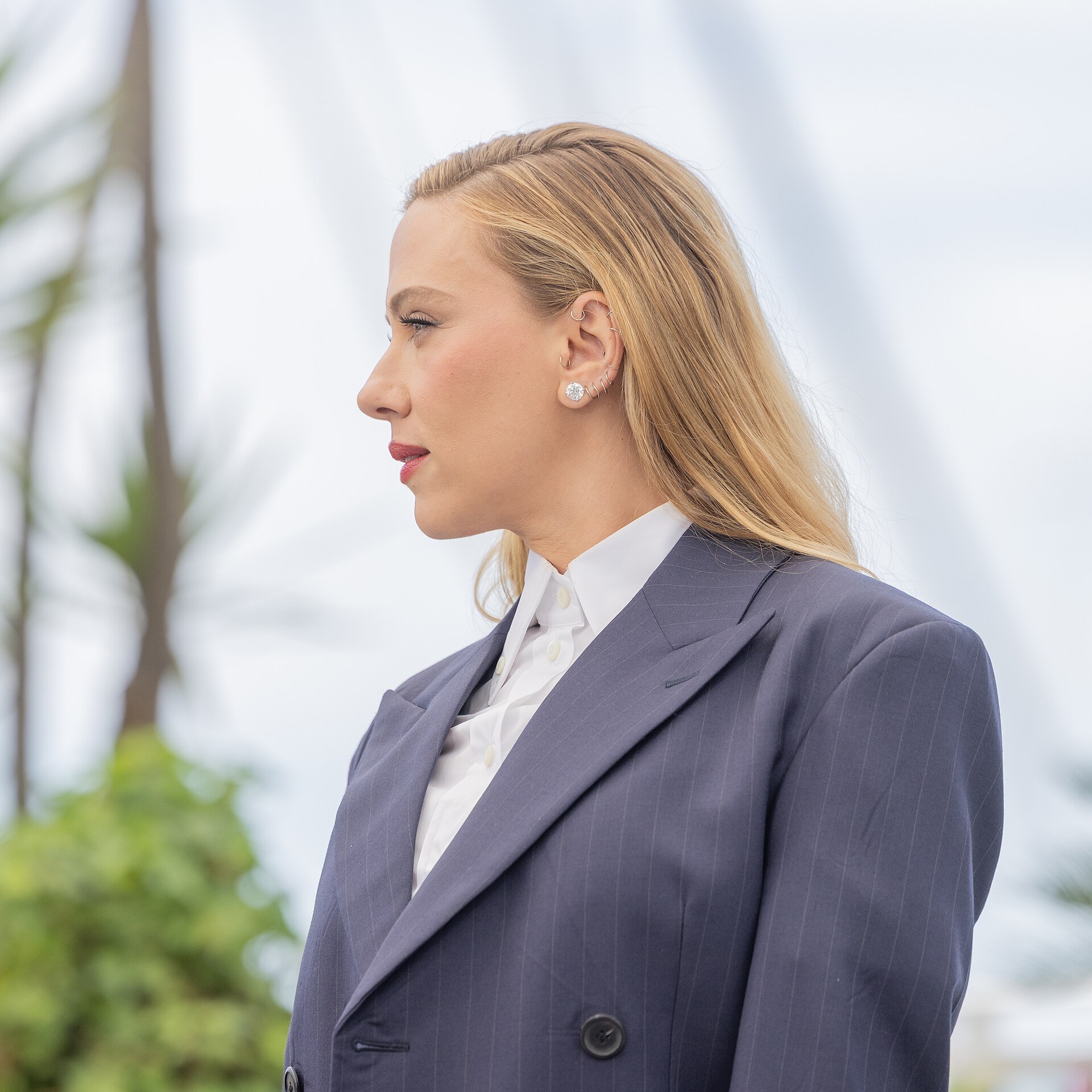 Film director Scarlett Johansson at the 2025 Cannes Film Festival