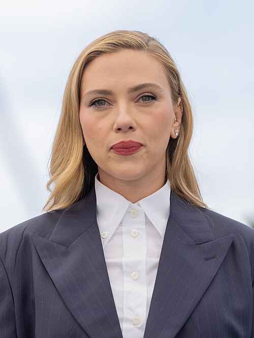 Film director Scarlett Johansson at the 2025 Cannes Film Festival