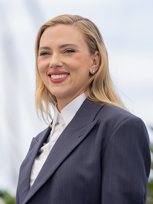 Film director Scarlett Johansson at the 2025 Cannes Film Festival