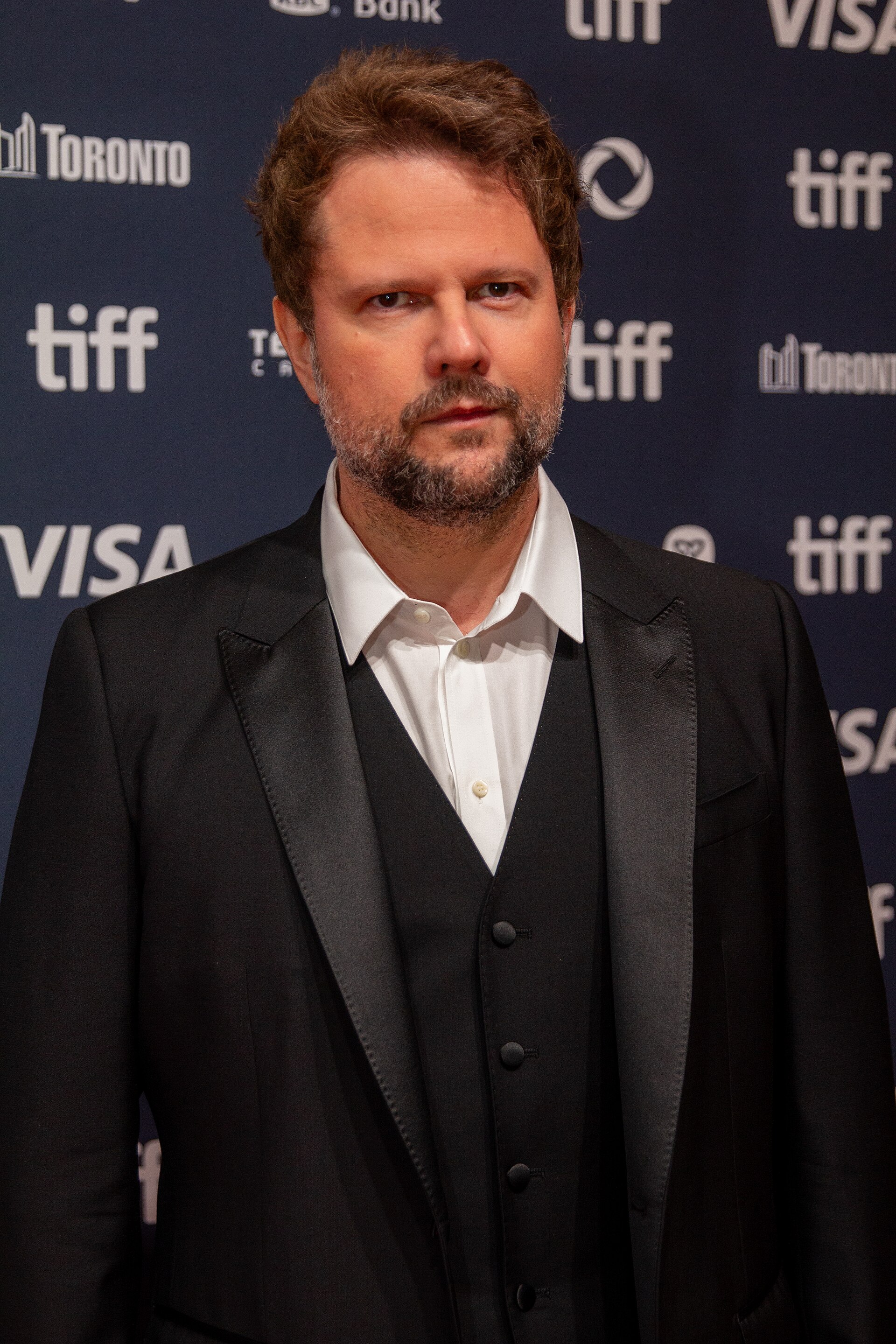 Selton Mello, actor, at the 2024 Toronto International Film Festival (TIFF) for the movie I'm Still Here.