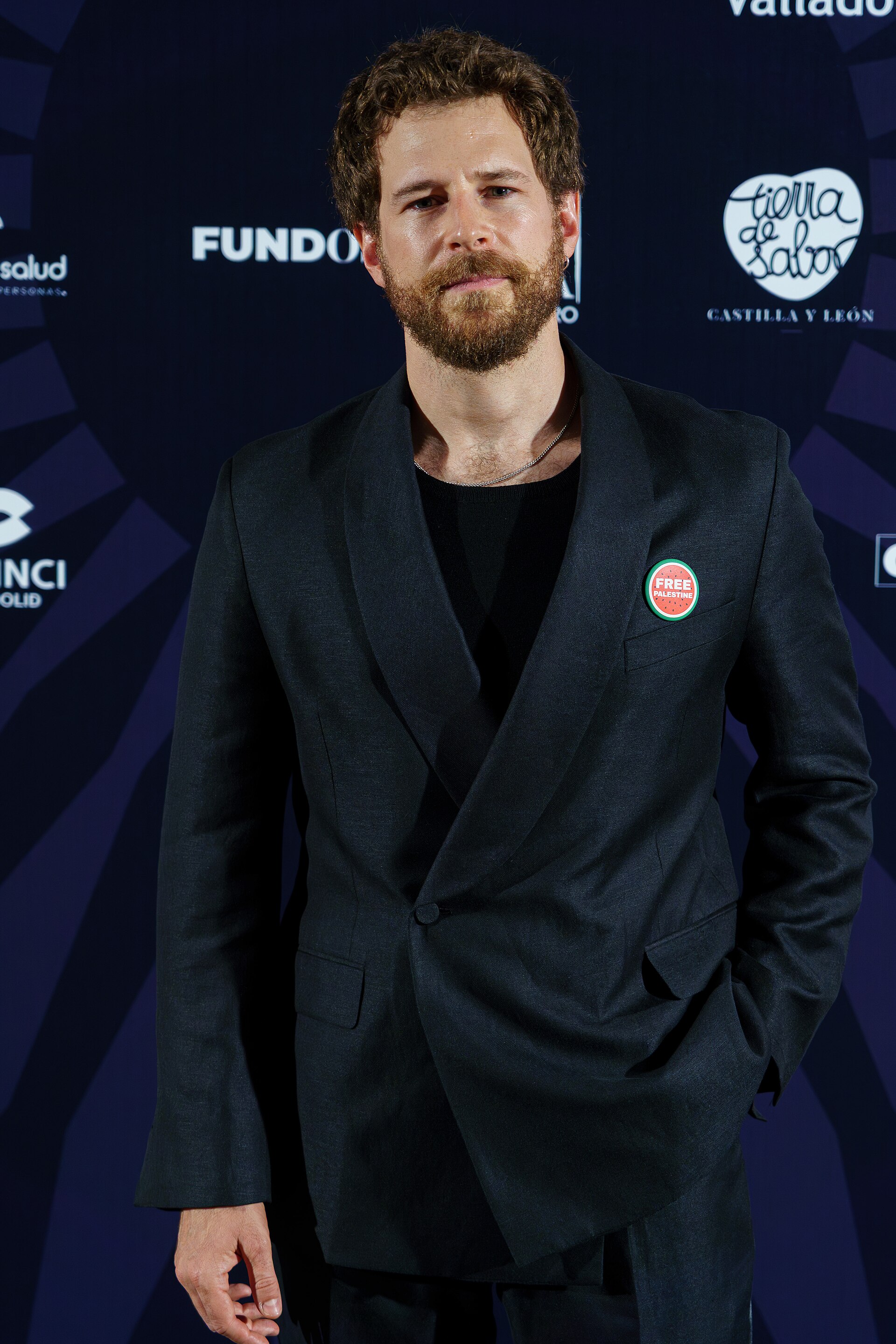 Álvaro Cervantes during the celebration of the Valladolid International Film Festival in 2025