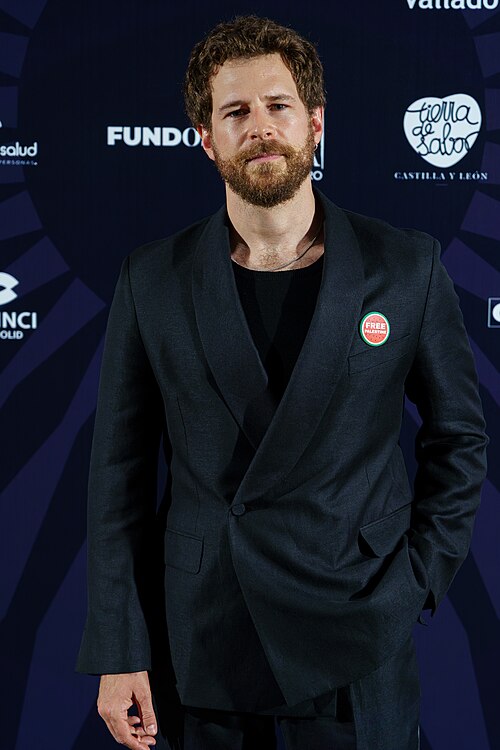 Álvaro Cervantes during the celebration of the Valladolid International Film Festival in 2025