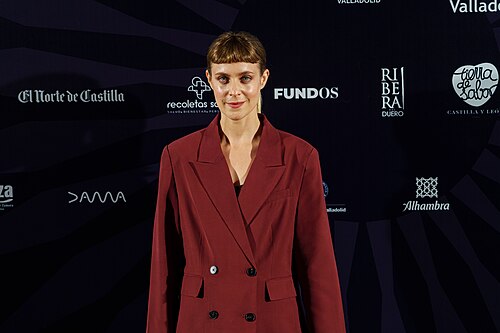 Alba Ribas during the celebration of the Valladolid International Film Festival in 2025