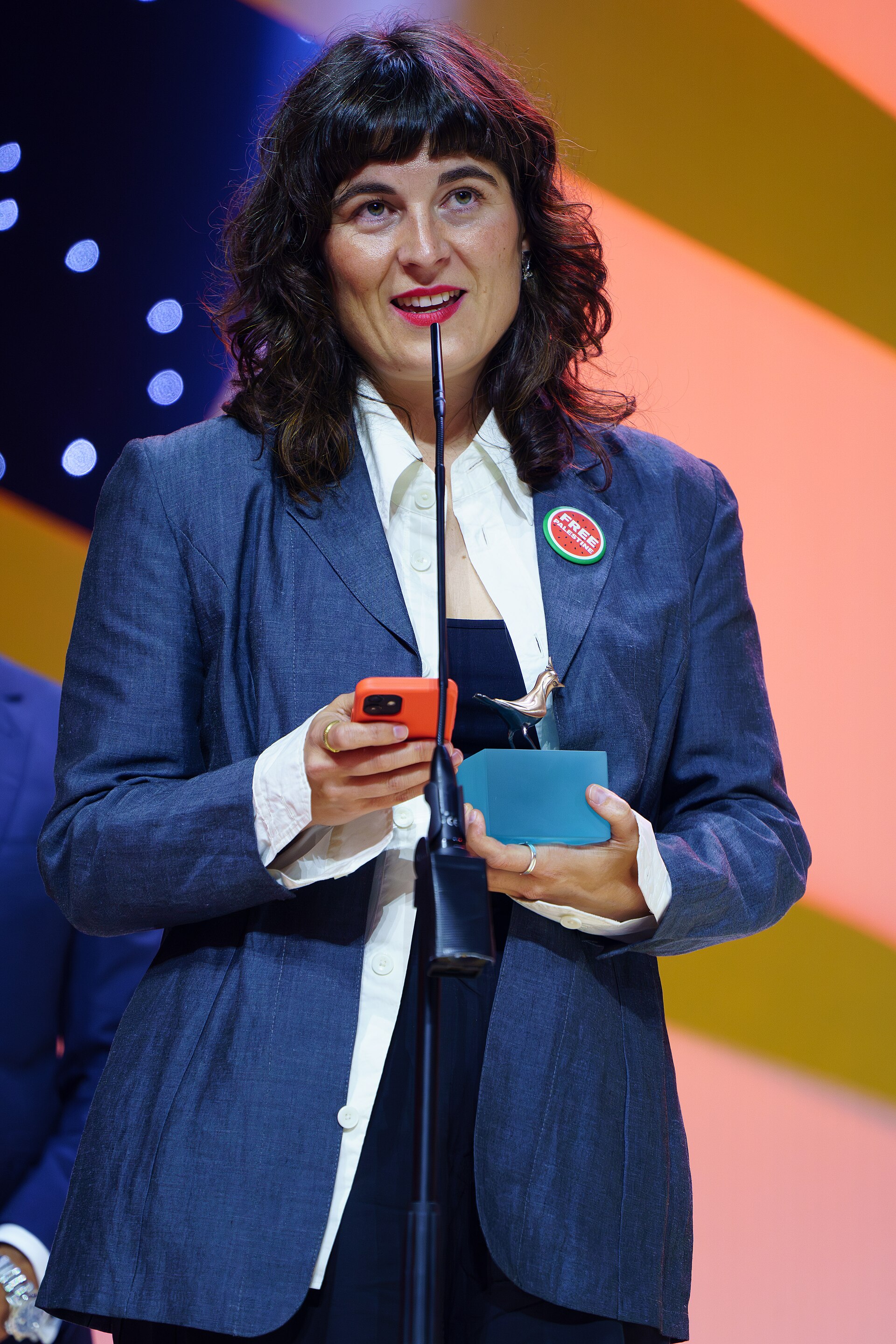Candela Sotos during the celebration of the Valladolid International Film Festival in 2025