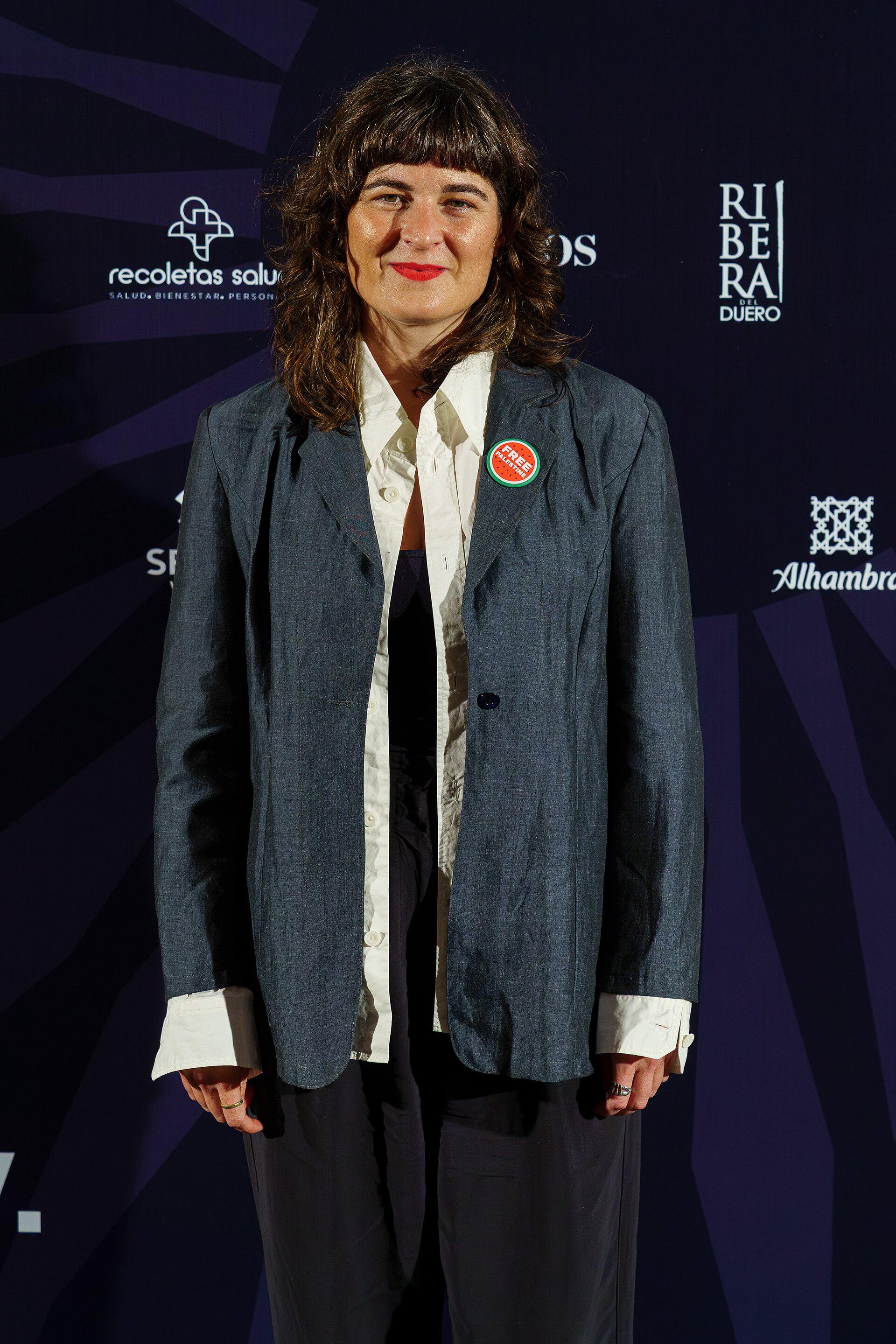 Candela Sotos during the celebration of the Valladolid International Film Festival in 2025