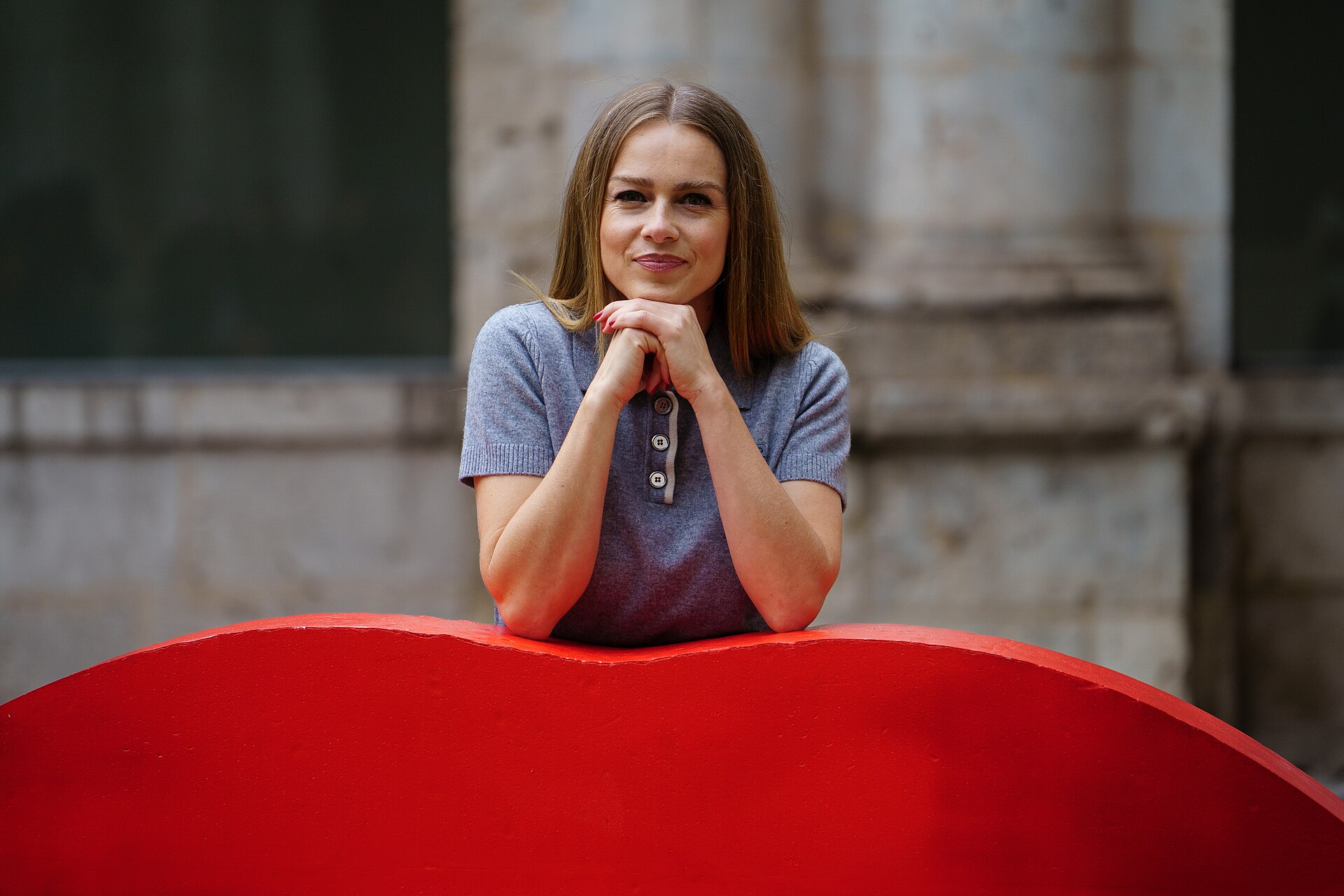Carla Nieto during the celebration of the Valladolid International Film Festival in 2025