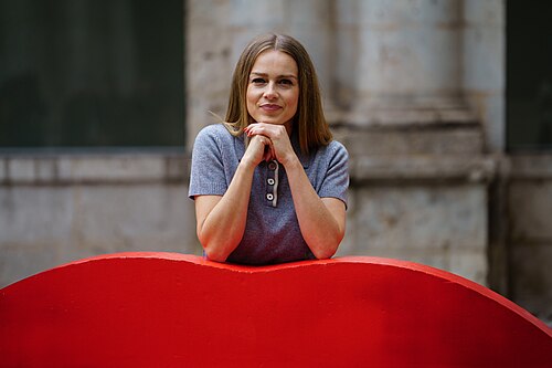 Carla Nieto during the celebration of the Valladolid International Film Festival in 2025