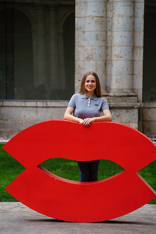 Carla Nieto during the celebration of the Valladolid International Film Festival in 2025