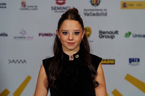 Carla Quílez during the celebration of the Valladolid International Film Festival in 2025