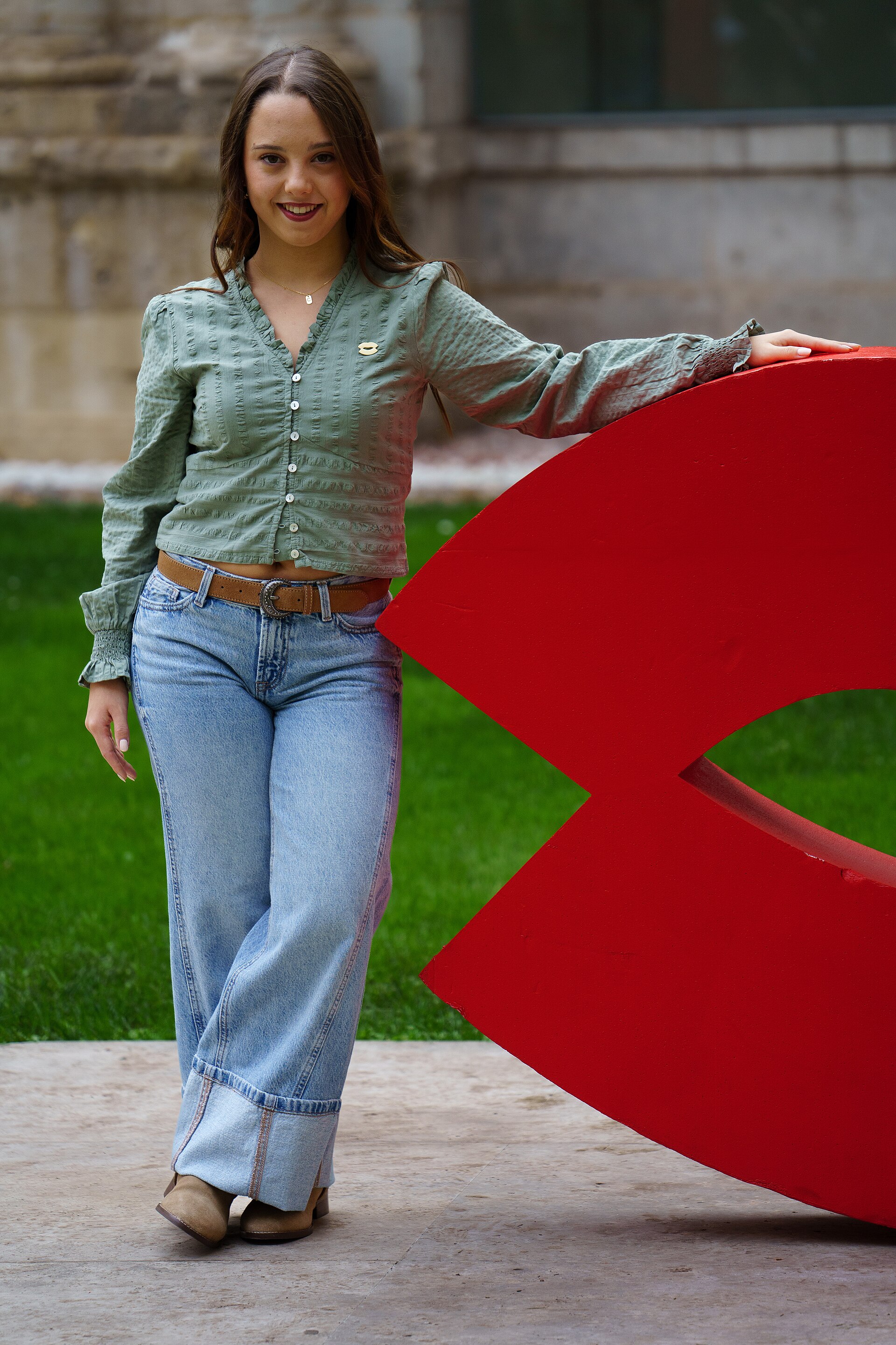 Carla Quílez during the celebration of the Valladolid International Film Festival in 2025