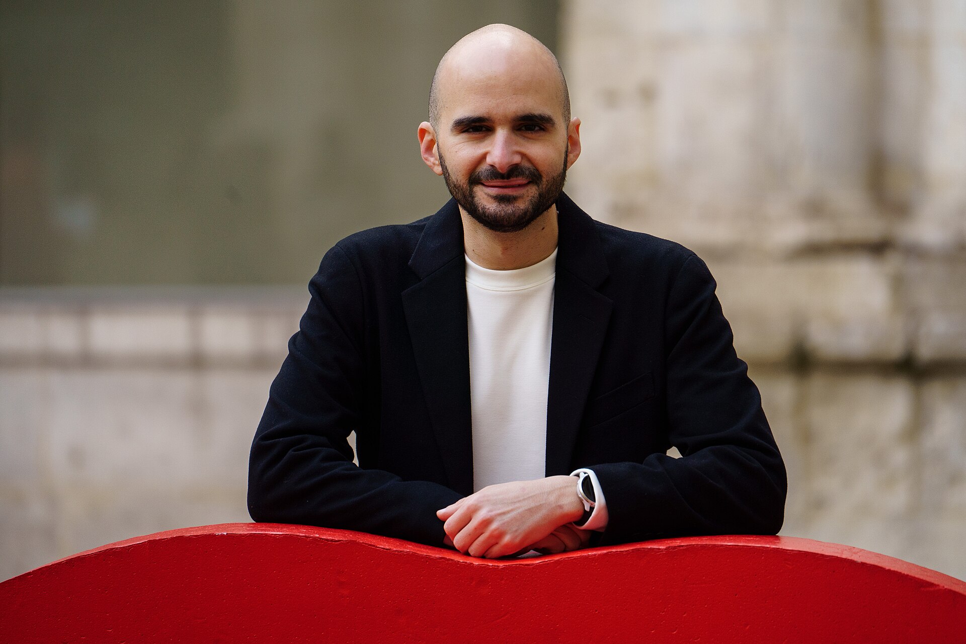 Cyril Aris during the celebration of the Valladolid International Film Festival in 2025