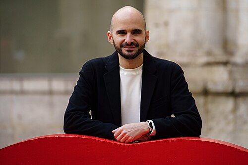 Cyril Aris during the celebration of the Valladolid International Film Festival in 2025